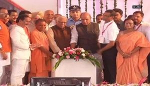 Yogi Adityanath, Rajnath Singh jointly flag off Lucknow Metro
