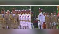 PM Modi gets ceremonial welcome at Presidential Palace in Myanmar