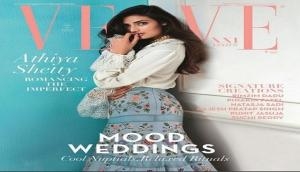 Athiya Shetty romances the imperfect on magazine cover