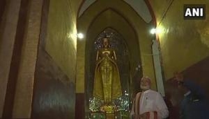 PM Modi visits Ananda Temple in Bagan city, Myanmar