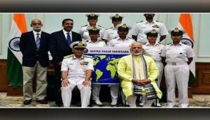Today is a special day: PM Modi wishes all-women team of Navika Sagar Parikrama