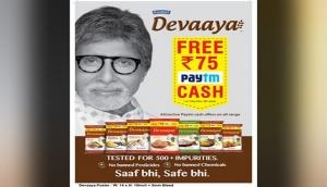 Daily staples from Daawat Devaaya now offer up to Rs 75 Paytm cash
