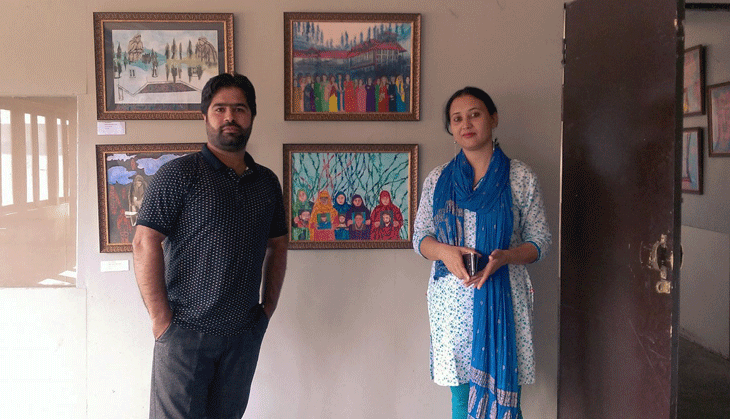 An exhibition in Srinagar narrates the bloody history of Kashmir through brushstrokes