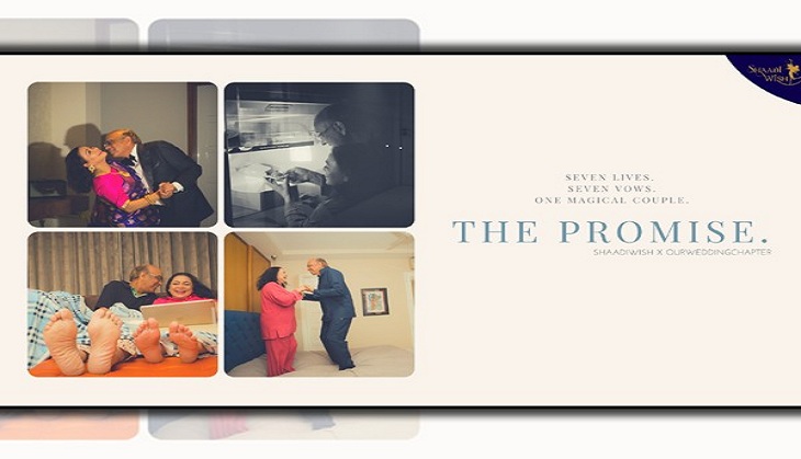 ShaadiWish launches The Promise - the post-wedding photoshoot where a couple relives their 38 years in seven frames