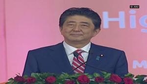 Japan and India together make the word 'Jai', says Shinzo Abe