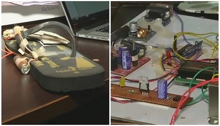 Telangana boy introduces 'ElectroShoe' to keep perpetrators of crimes away