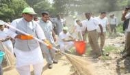 Rajnath Singh promotes 'Swachhata Hi Sewa' cleanliness campaign at ITBP campus