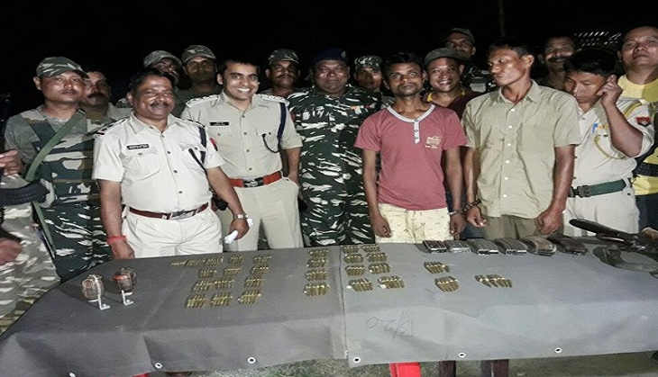 Assam: Two suspects arrested, weapons recovered from Terrang village