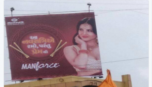 Sunny Leone's 'khelo magar pyaar se' Navratri-themed condom ad causes conflict in Gujarat