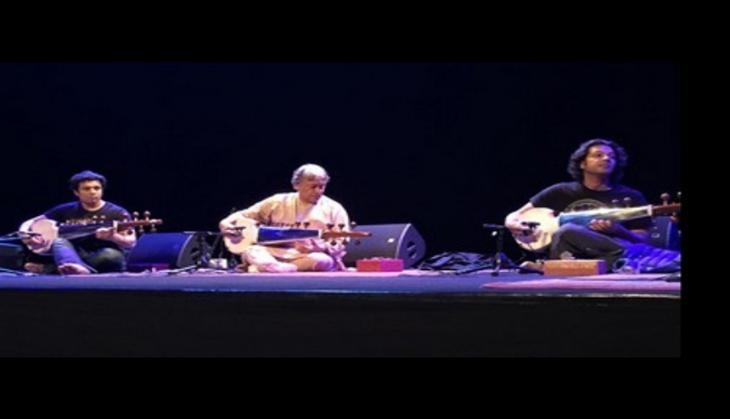Ustad Amjad Ali Khan, sons felicitated at Global Music Awards