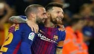 Lionel Messi hits four as Barcelona thrash Eibar 6-1