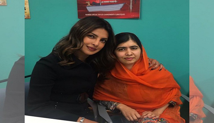 Malala Yousafzai shares picture with Priyanka Chopra