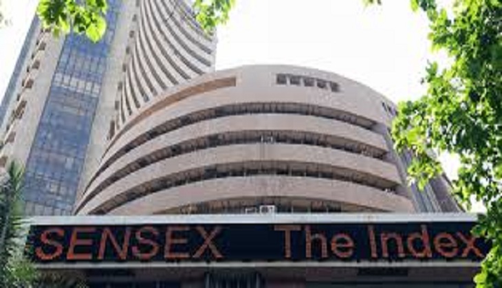 Sensex, Nifty reverse gains as rupee sinks by 26 paise
