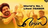 Thalapathy Vijay is the new king of social media as Mersal teaser emerges world's most liked teaser within 4 hours