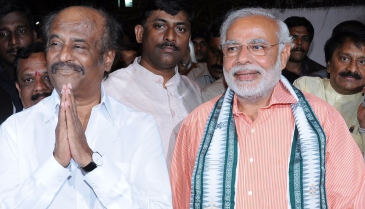 After Mohanlal, Rajinikanth extends his support to Prime Minister Narendra Modi's  Swacchata Hi Seva movement 