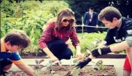Melania Trump hosts her maiden event in Michelle Obama-founded vegetable garden