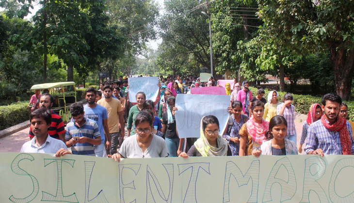 In photos: Protesters severely beaten by police as BHU student anger intensifies