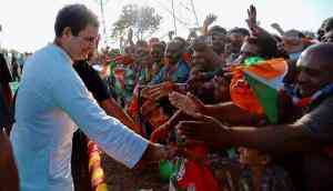 In photos: Rahul Gandhi visits Gujarat