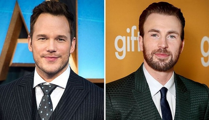 Chris Pratt failed superhero quiz, but Chris Evans is happy