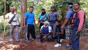 Chhattisgarh: Security forces recover tiffin bomb in Koyalibeda
