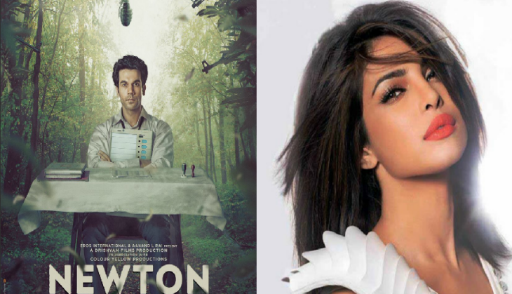 Priyanka Chopra upset over Newton's Oscar entry?