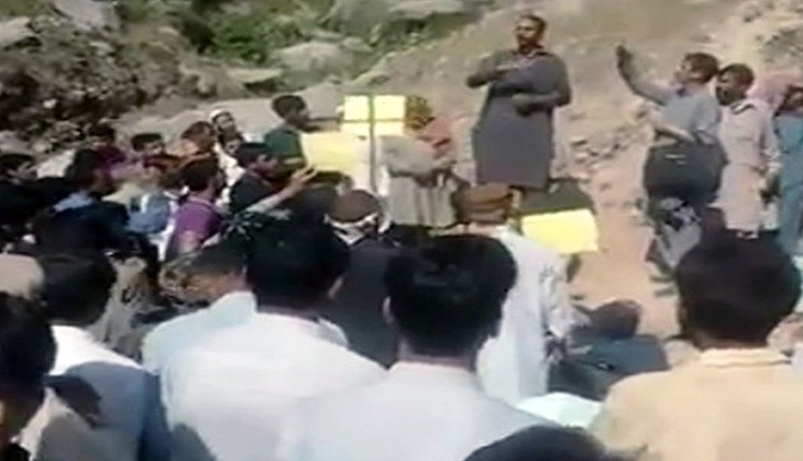 Pakistan: Protests against Pakistan Army in POK