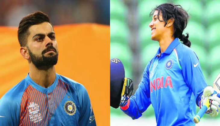 When 'crush of girls',  Virat Kohli met 'crush of guys' aka Smriti Mandhana, see pics