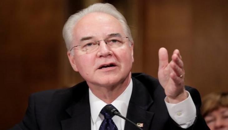 Tom Price resigns as Health and Human Services secretary after private plane scandal