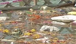 MP govt directs for Durga idols immersion through cranes