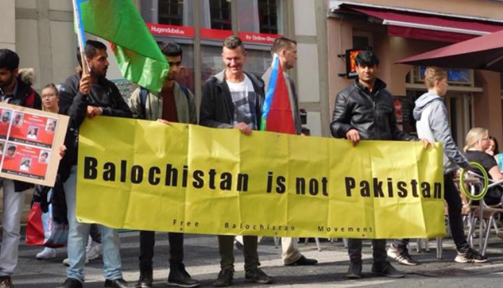 Baloch activists protest against China-Pakistan nexus in Germany