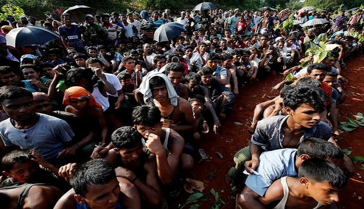 BSF sounds alert in Tripura to check influx of Rohingyas