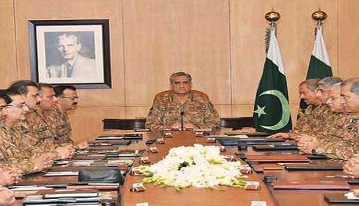 Pakistan Army Chief chairs 'seven-hour' corps commanders huddle