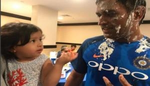 Video: Dhoni's daughter Ziva pouting video goes viral on Internet