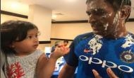 MS Dhoni's daughter Ziva's 'chapati making' video goes viral on Internet