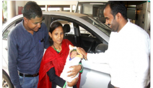 Good News Alert! Woman delivers a baby in Ola cab; company gifts free rides for 5 years
