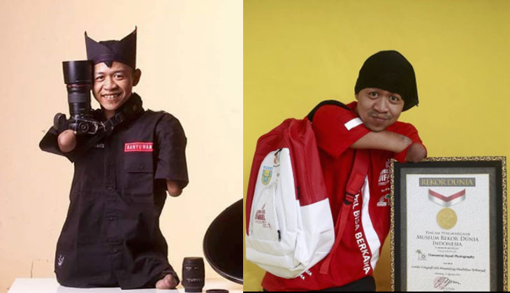 Meet Achmad Zulkarnain, a unique photography lover with innovative skills