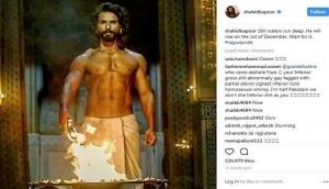 Shahid Kapoor shares cryptic message about 'Padmavati'