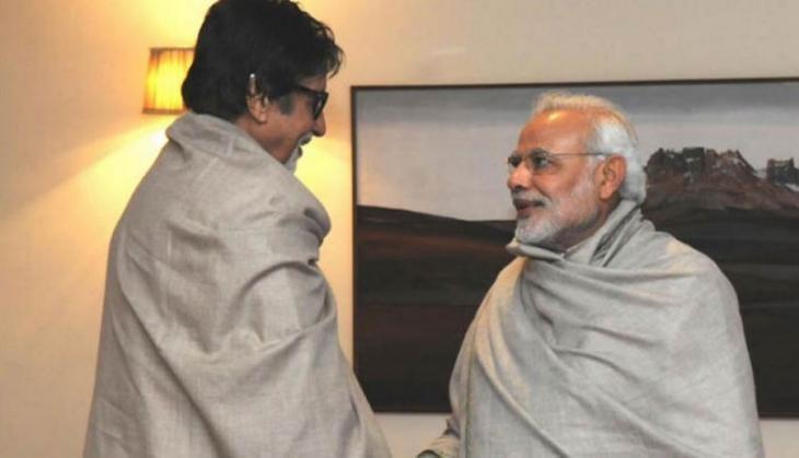 amitabh with modi