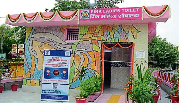 Delhi's first Pink toilet offers sanitary napkin vending machines, feeding area to women 