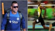 Super-boy MS Dhoni can even defeat lightening Usain Bolt; Here's why