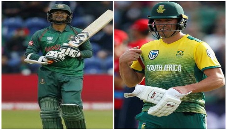 Shakib Al Hasan, De Villiers recalled for one-day series