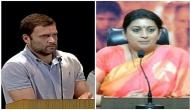 Smriti Irani slams Rahul Gandhi on his Global Hunger Index 'couplet'