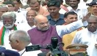 Amit Shah leads BJP's Jan Raksha Yatra in Trivandrum