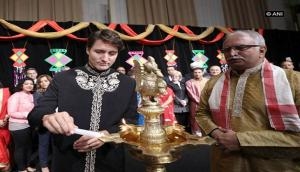 Canada Prime Minister Justin Trudeau celebrates Diwali with Indian community