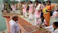 Diwali in Ayodhya: Ram, Laxman & Sita return in choppers. Yogi felicitates them