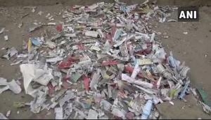 Roads filled with garbage post Diwali revelry