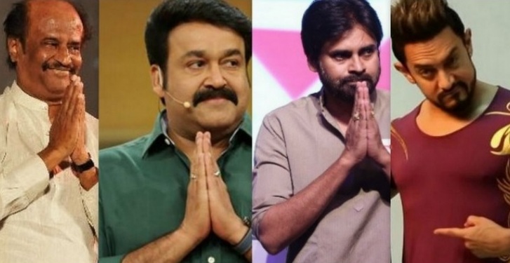 Fans of Rajinikanth, Mohanlal, Prabhas and Pawan Kalyan thank Aamir Khan on Twitter, but why?
