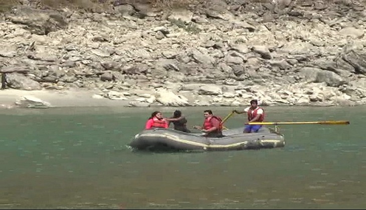 For Sikkim tourism Whitewater rafting has become a hit 