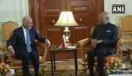 Afghan President Ashraf Ghani meets Indian counterpart Ram Nath Kovind 