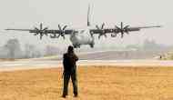 In Photos: ‘Super Hercules’ lands on Yamuna Expressway for the first time